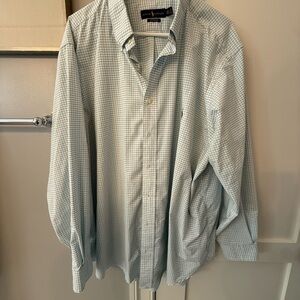 Ralph Lauren Men's Mint Checkered Button-Down Shirt